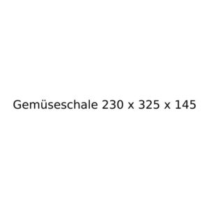 V-Zug Gemüseschale 230x325x145