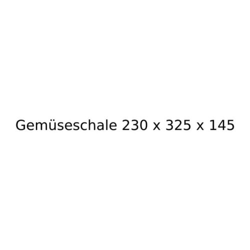 V-Zug Gemüseschale 230x325x145