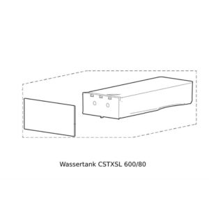 V-Zug Wassertank CSTXSL 600/80