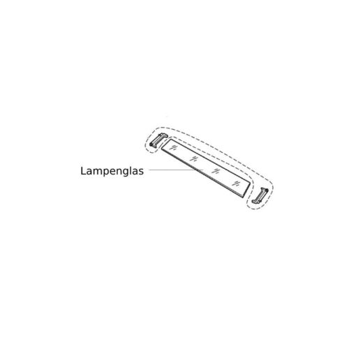 V-Zug Lampenabdeckung Glas DF/DF-S/DA-SL/DK-S5i