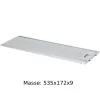 V-Zug Fettfilter 535x172x9 eingriffig DF-S6