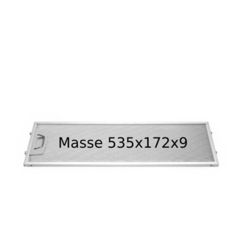 V-Zug Fettfilter 535x172x9 eingriffig DF-S6