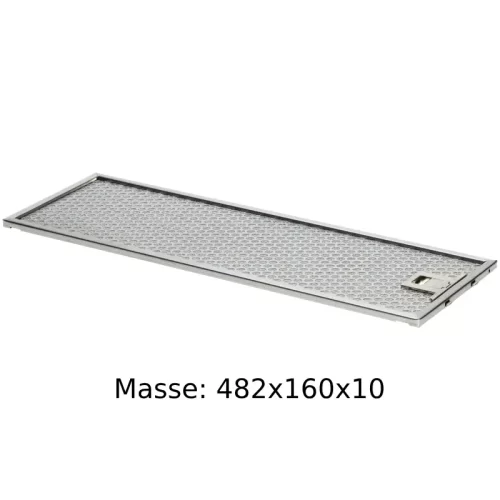 V-Zug Fettfilter 482x160x10/55 neue Version ab 05