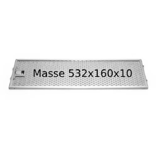 V-Zug Fettfilter 532x160x10/60 DF/DF-E/DF-N – Bild 2