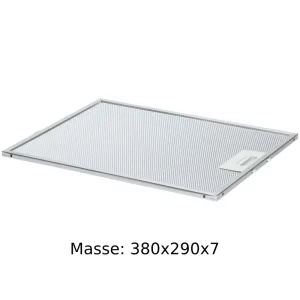 V-Zug Fettfilter 380x290x7 / Alu