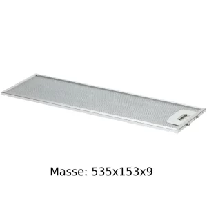 V-Zug Fettfilter 535x153x9/60 DF-N6 '10