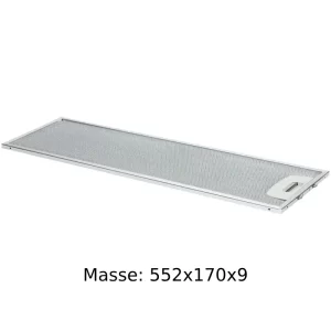 V-Zug Fettfilter 552x170x9 / 60 DF-N6 '10