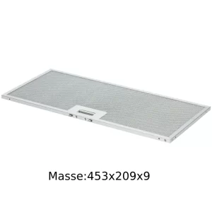 V-Zug Fettfilter 453x209x9 DK-S5i / DK-S6i