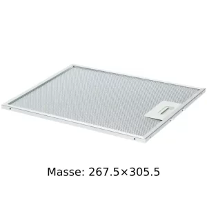 V-Zug Fettfilter 267.5x305.5 GFA 2+1+1