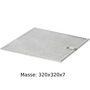 V-Zug Fettfilter 320x320x7 DW-FW9/DI-FE