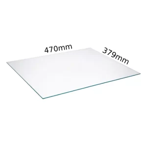 V-Zug Glastablar über Gemüseschale 473X379X4mm