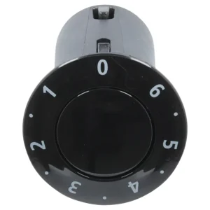 V-Zug Backofen Griff E-Regler sw versenkt