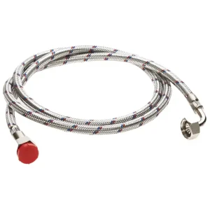 V-Zug Einlauf-Panzerschlauch 2m mit Filter