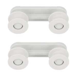 V-Zug Geschirrspüler Rollenträger-Set vorm. grau