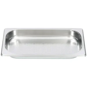 V-Zug Garbehälter gelocht 1/3GN 325x177x40mm